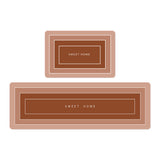 Super Absorbent Floor Mat,2Pcs kitchen mat,Non-slip carpet