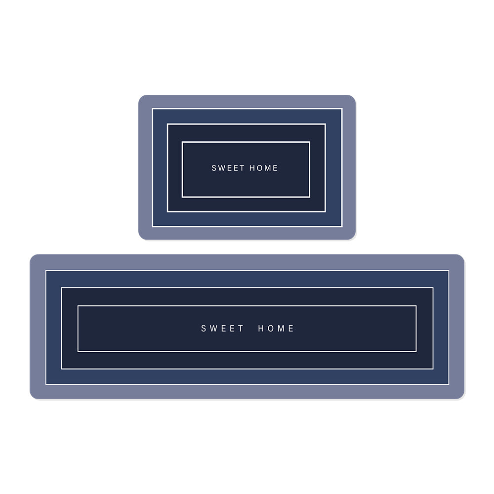 Super Absorbent Floor Mat,2Pcs kitchen mat,Non-slip carpet