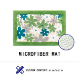 7color microfiber carpet,Non-slip back mat,Door and bathroom rug,Mashine washable