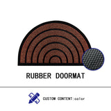 Rubber doormat,enter door carpet,high quality door mat
