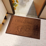 Raschel doormat,Indoor and bathroom rug,Non-slip bottom mat