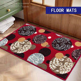 Indoor clean carpet,latex non-slip bottom mat,American retro style carpet,high quality doormat