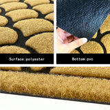 Imitation coconut coir doormat,high quality outdoor carpet,customable mat