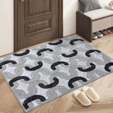 Floor mat doormats for entryway,Non-slip and resist dirt indoor mat,Super absorbent and Machine washable rug