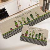 Kitchen Rugs and Mats Non Skid Washable, Absorbent Runner Rugs for Kitchen, Front of Sink, Kitchen Mats for Floor