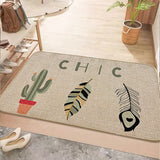 PUMPKIN LINEN DOOR MAT,WELCOME MAT,RUBBER BOTTOM NON-SLIP FLOOR CARPET,INDOOR AND  OUTDOOR MAT