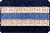 Paillasson en polypropylène, tapis d'intérieur, lavable en machine, antidérapant