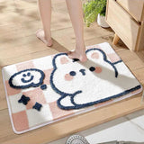 BATHROOM ANTI-SLIP RUGS,WATER ABSORBENT MIAROFIBER MATS,BATHROOOM SHOWER CARPET,WAASHABLE MATS