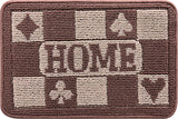 WELCOME DOOR RUG,NON-SLIP BOTTOM CARPET,DURABLE INDOOR ENTERDOOR RUG CARPET