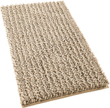 CHENILLE BATHROOM RUGS,BATHROOM NON SLIP MATS EXTRA THICK CHENILLE RUG,SUPER ABSORBENT SHOWER MATS