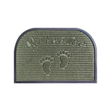 WELCOME  MAT,GRASS OUTDOOR CARPET,EASY TO CLEAN DOORMAT,RUBBER MAT