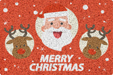 CHRISTMAS MATS DOOR MAT,CUSTOMABLE HOLODAY MATS,SILK MAT