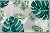 IMITATION SILK PRINT FLOOR MATS,INDOOR MAT RUGS,COTTTON NON SLIP BACK MAT