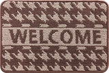 WELCOME DOOR RUG,NON-SLIP BOTTOM CARPET,DURABLE INDOOR ENTERDOOR RUG CARPET