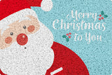 CHRISTMAS MATS DOOR MAT,CUSTOMABLE HOLODAY MATS,SILK MAT