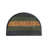 WELCOME  MAT,GRASS OUTDOOR CARPET,EASY TO CLEAN DOORMAT,RUBBER MAT