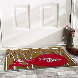 Christmas doormat,Outdoor carpet,Durable quality rug,Pvc non-slip bottom,Christmas style mats