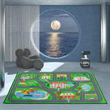 CHILDREN PLAY CARPET,LARGE AREA KIDS GAME MATS,BABY'S ROOM RUGS,NON SLIP CARPETS,CUSTOM PATTERN