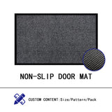NON-SLIP DOOR MAT,INDOOR AND OUTDOOR  MAT,OFFICE USE MAT,ABSORBENT MULTICOLOR MAT