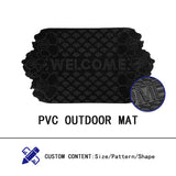 PVC WELCOME OUT DOORMAT,OUTDOOR AND INDOOR MAT,ANTI-SLIP CARPET,ENTERDOOR CARPET