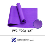 YOGA MAT,PILATES MATS,6MM PVC YOGA MATS,STRONG GRIP BOTTOM AND NON SLIP YOGA MAT,