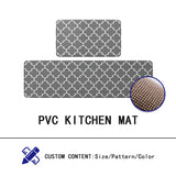 KITCHEN MATS NON-SLIP RUG  DURABLE KITCHEN RUGS SET CUSTOMABLE PATTERN