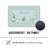 EXCLUSIVE DESIGN BATH MAT SUPERABSORBENT NON-SLIP MAT BATHROOM CARPET