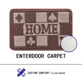 WELCOME DOOR RUG,NON-SLIP BOTTOM CARPET,DURABLE INDOOR ENTERDOOR RUG CARPET