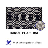 DOUBLE SURFACE DOORMAT,THICKEN ENTER DOOR CARPET,LARGE AREA RUGS,MACHINE WASHABLE MATS