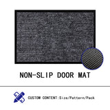 STRIPED FLOOR MAT,INDOOR AND OUTDOOR MAT,DURABLE OFFICE USE DOORMAT,CLEAN YOU SHOSE