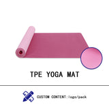 YOGA MAT,6MM THICK PRO YOGA MAT,ECO FRIENDLY NON SLIP FITNESS ECERCISE MAT,WORKOUT MAT FOR YOGA,PILATES AND FLOOR EXERCISES