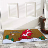 Christmas doormat,Outdoor carpet,Durable quality rug,Pvc non-slip bottom,Christmas style mats