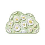 ABSORBENT BATHROOM MAT NON-SLIP CARPET FLOWER PATTERN FLOOR MAT