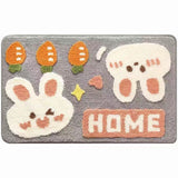 BATH MAT MICROFIBER MAT,SUPER SOFT RUG, ANTI-SLIP CARPET,CARTOON PATTERN MAT