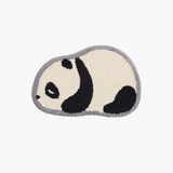 PANDA PATTERN BATHROOM MAT,TUFTED JACQUARD BATH MICROFIBER RUGS,MACHINE WASHABLE MATS,USE FOR BATHROOM,BEDROOM,INDOOR MAT