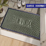WELCOME  MAT,GRASS OUTDOOR CARPET,EASY TO CLEAN DOORMAT,RUBBER MAT