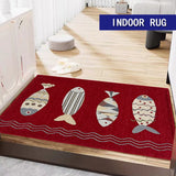 DONIER DOORMAT,INDOOR NON-SLIP BOTTOM BACK RUGS,ABSORBENT DOOR MATS,MACHINE WASHABLE CARPET