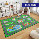 CHILDREN PLAY CARPET,LARGE AREA KIDS GAME MATS,BABY'S ROOM RUGS,NON SLIP CARPETS,CUSTOM PATTERN