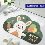 BATHROOM MAT  ABSORBANT DOOR MAT  NON-SLIP CARPET  CUSTOMISABLE