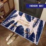 IMITATION SILK PRINT FLOOR MATS,INDOOR MAT RUGS,COTTTON NON SLIP BACK MAT