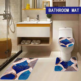 BATHROOM RUGS 3PIECE RUGS SET,NON-SLIP BATHROOM MAT,BATH MATS FOR BATHROOM