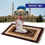 MUSLIM PRAYER MAT RUG WITH NON-SLIP BOTTOM,SUPER SOFT MICROFIBER SURFACE PRAYER CARPETS