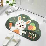 BATHROOM MAT  ABSORBANT DOOR MAT  NON-SLIP CARPET  CUSTOMISABLE