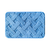 TH001 bathroom mat,TPR non-slip bottom carpet,machine washable floor mat