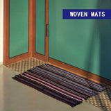 Hand-woven floor mats,Bathroom mat or kitchen mat,Easy to clean,Eco-friendly floor mats