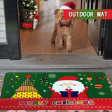 CHRISTMAS MAT HD PRINTED OUTDOOR MAT DURABLE EASY TO CLEAN MAT