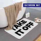 BATH MAT MICROFIBER MAT DOOR MAT SUPER SOFT  MACHINE WASHABLE CARPET