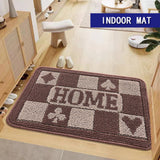 WELCOME DOOR RUG,NON-SLIP BOTTOM CARPET,DURABLE INDOOR ENTERDOOR RUG CARPET