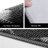 Paillasson antidérapant, imperméable, lavable en machine, tapis de sol, tapis de porte