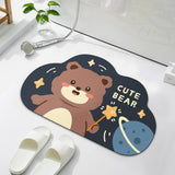 BATHROOM MAT  ABSORBANT DOOR MAT  NON-SLIP CARPET  CUSTOMISABLE